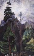 Emily Carr Mountain Forest china oil painting artist